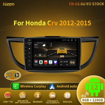 Hizpo Android Za Honda CRV CR-V 2012 2013 2014 2015 2016 Auto Radio Media Player Navigacija Stereo 2 Din Carplay GPS