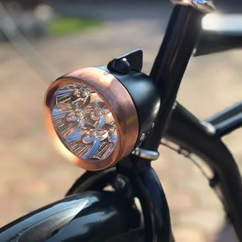 Q039 Klasicni aparat za vožnje biciklom Punjive led Svjetla/led Biciklističke svjetla/Bakar biciklističke Svjetla/Prednja Svjetla