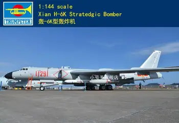 Trubač 03930 1/144 Skala Xian H-6K Stratedgic Model Bombaš Kit