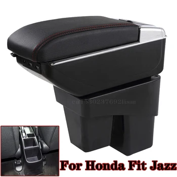 Naslon za ruku kutija Za Honda Fit Jazz 2014-2020 2015 2016 2017 2018 2019 središnja Konzola naslon za ruku Shop sadržaj kutija auto stil