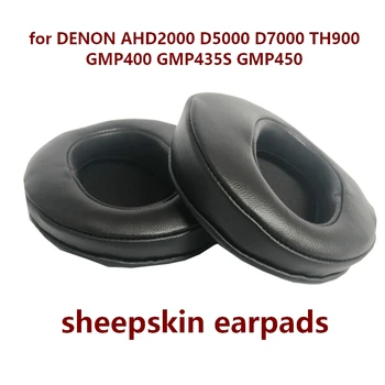 100 mm Izmjenjivi jastučići za uši od janjeće kože, jastučići za uši sa efektom Pamćenja, Jastuk za DENON AHD2000 D5000 D7000 TH900 GMP400 GMP435S GMP450