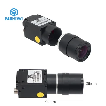 Kamere industrijske vizije GIGE 12.0 MP, sučelje za Gigabitni Ethernet, C-mount Objektiv Crno-bijeli skladište s pokretnim zatvaračem za skeniranje zone