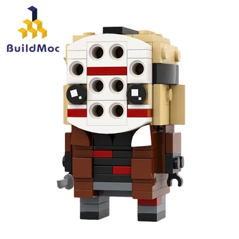 BuildMoc Jason Wacky Brickheadz Cigle Stern Film Prijatelji Figurice Zbirka Igračaka 150 Kom Gradivni Blokovi Topla Rasprodaja