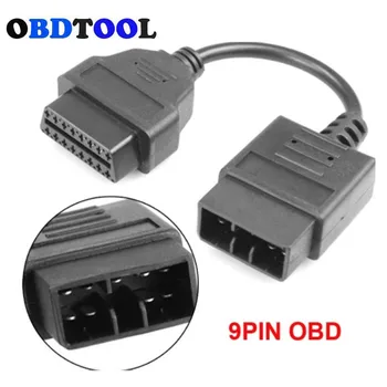 Za Subaru 9-pinski Kabel OBD1 NA Obd2 16-pinski kabel za Automobil Dijagnostičko Sučelje 9-Pinski Produžni kabel OBDII Vodeći OBD 2 16-pinski kabel