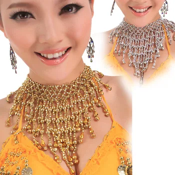 2016 Kvalitetne ženske jeftine ogrlice za trbušni ples pribor za trbušni ples nakit setovi u prodaji