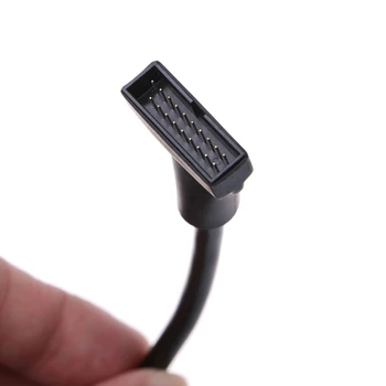 9-pinski konektor kućišta H4GA USB 2.0 za povezivanje s 20-kontaktnom адаптерному kabel matične ploče USB 3.0