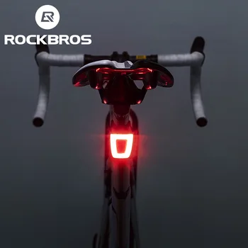 ROCKBROS Biciklistička Fenjer Vodootporan Biciklistička Kaciga dugo Svjetlo Svjetlo Za Bicikl Led USB Punjiva Siguran Noćni Jahanje dugo Svjetlo