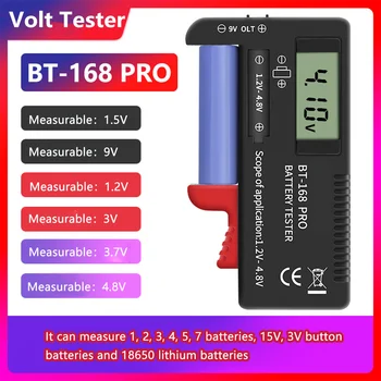 Topla rasprodaja BT-168 PRO Digitalni Tester Kapaciteta Baterije 18650 14500 Li 9 3,7 1,5 U Mobitel C D Tester Baterija M05 20 Shuttle