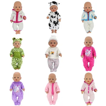 Lutkarske kombinezoni su idealni za odjeću 43 cm, Baby Doll Reborn Baby Dolls i pribor za lutke 17 inča