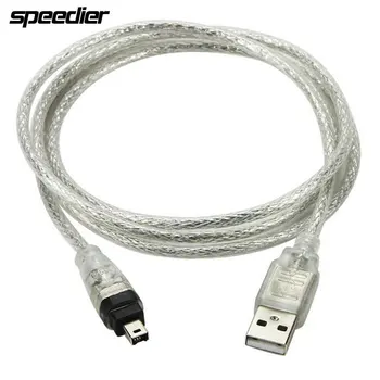USB Priključak za Firewire IEEE 1394 4-Pinski Konektor za iLink Adapter Kabel firewire 1394 priključak Kabel za SONY DCR-TRV75E DV kabel kamere 100 cm