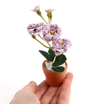 1 kom. lutkine Minijaturni Mini Cvijet U Lonac Za Zelene Lutkarske Kuće Namještaja Za uređenje Doma Simulacija Biljke