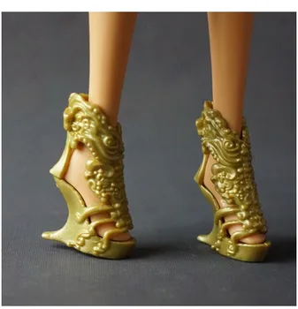 različite stilove za izbor Casual cipele na visoku petu Ravne čizme za vaše lutke Barbie Modne slatka Nove BBI00197