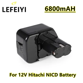 LEFEIYI 6800 mah 12 6.8 Ah Baterija za Hitachi EB1214S 12 U EB1220BL EB1212S WR12DMR CD4D DH15DV C5D, DS 12DVF3