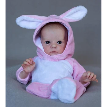 40 CM Reborn Baby Doll Novorođenče Zvoni Realni 3D Lutka s Venama, Višeslojne Naplativa Umjetnička Lutka, Pokloni Za Rođendan