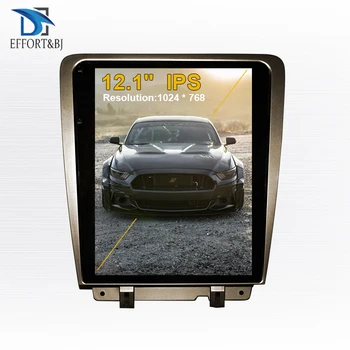 Android GPS Auto Navigacija Tesla Stil Vertikalni prikaz za Ford Mustang 2009-2015 Auto Radio Stereo Media Player Glavna Jedinica