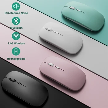 Bežični Bluetooth Miš miš Punjive Računalni Miš je Ergonomski Nečujne Usb Optički Mause Igra za Prijenosna Oprema RAČUNALA