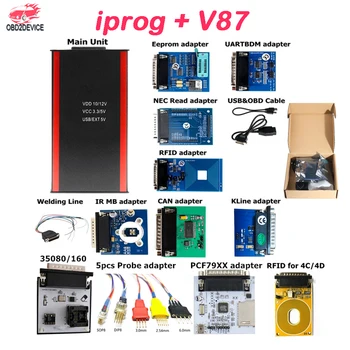 Programer iPROG + V87 Iprog Pro radi sa 2022 godine 3в1 IMMO Reset zračni jastuci Zamjena Carprog Digiprog Tango iProg V86 iPROG Iprog