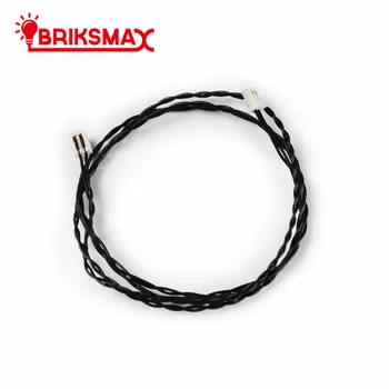 BriksMax Led Svjetiljke Pribor Za DIY Ventilatora 3 kom./pak. 0,8 mm 2-pinski Priključak za priključni kabel Kompatibilan sa Modelom Građevinskih Blokova