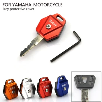 navlaka za ključeve motocikla, ukrasne glava ključa za yamaha YBR125 YB 125 RS100 JOG100 YS250, aluminijska kreativno poklopac za ključeve CNC