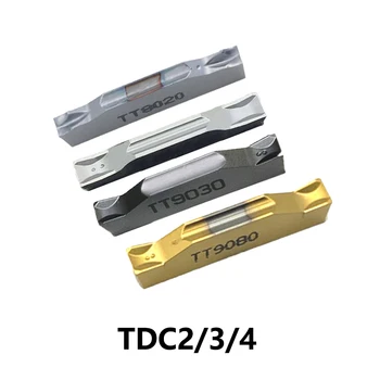 Izvorni 10 kom. TDC 2/3/4 TDC2 TDC3 TDC4 K10 TT7220 TT8020 TT9030 TT9080 Kanali Твердосплавные Umetanje Tokarenje Rezni Alati za Tokarenje CNC