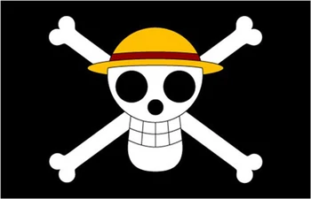 Cijeli slamnati šešir pirati cijev banner korisničko rekvizite COSPLAY animacija oko veliko piratskog zastava