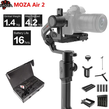 Moza Air 2 3-osni ručni pogon stabilizator uz maksimalno opterećenje 4,2 kg s motorom praćenje fokusa iFocus-M za digitalne slr fotoaparate Canon Nikon Sony