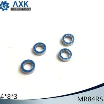 Ležaj MR84RS ABEC-3 (10ШТ) 4*8*3 mm Minijaturne kuglične ležajeve MR84-2RS RS MR84 2RS s plavim pečatom L-840DD