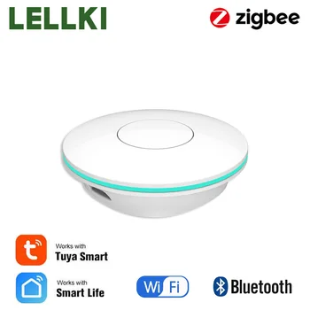 Zigbee Gateway Tuya Hub Smart Life LELLKI Wireless Bridge Voice daljinski upravljač Aplikacije Alexa Smart Speaker Google Home